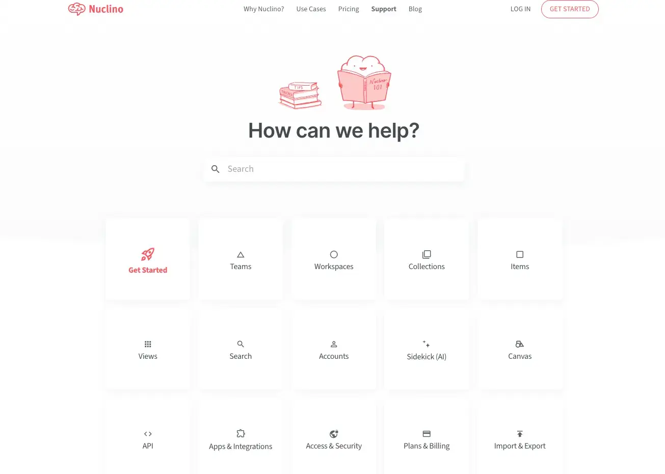 nuclino knowledge base example