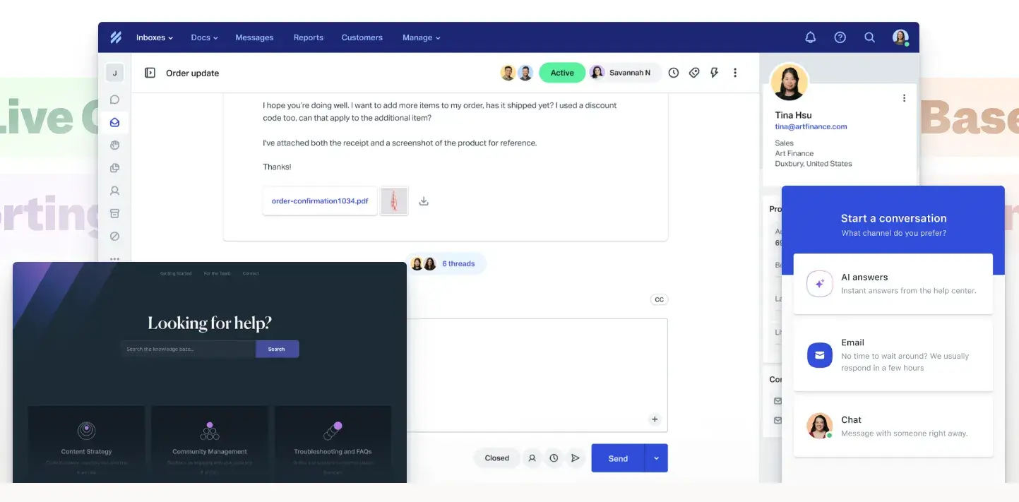 help scout customer support and documentation overview, faq software
