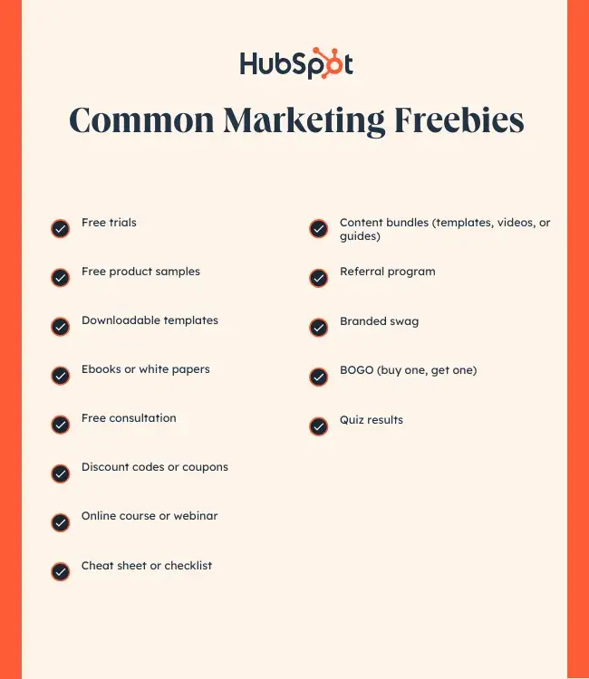 marketing freebies ideas