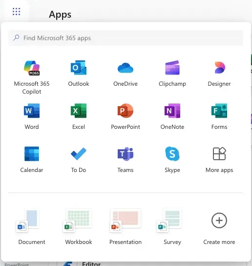 testing out survey platform microsoft forms