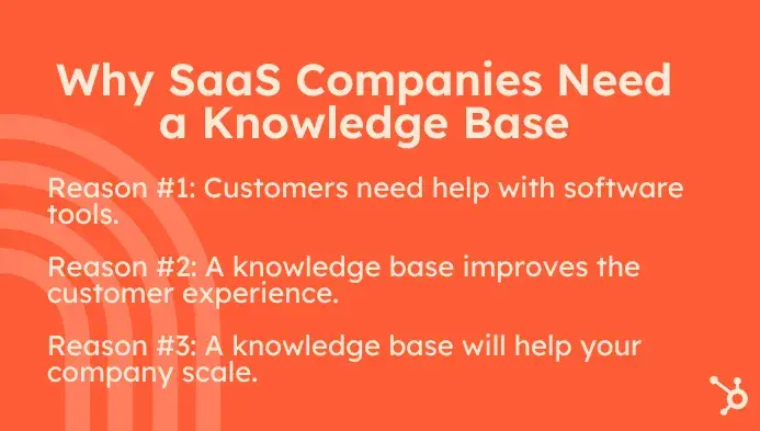why saas companies need a knowledge base