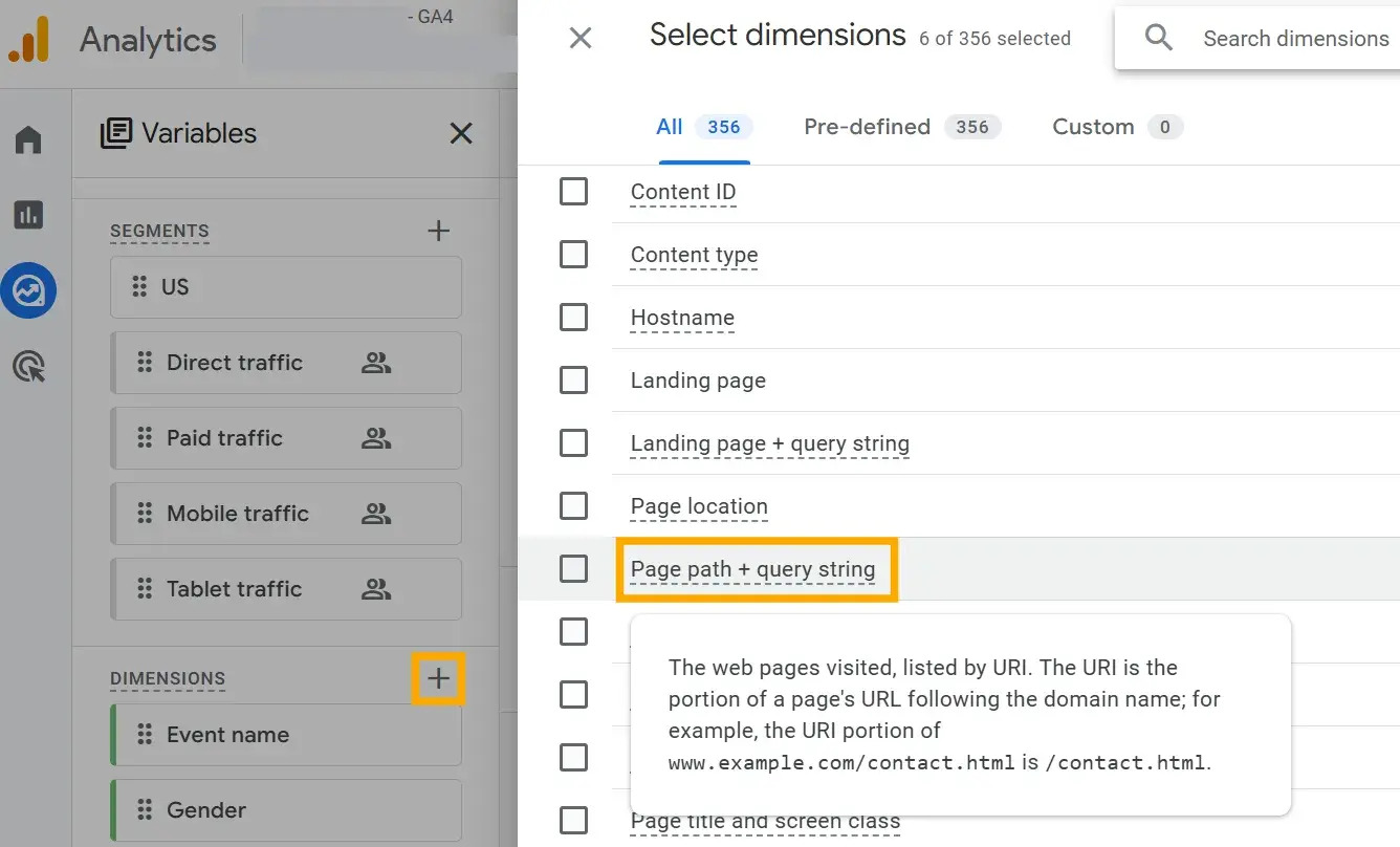 step 2: using g4 to analyze topics from the seo knowledge base and g4 report.