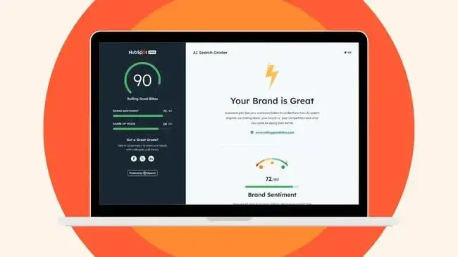 hubspot ai search grader
