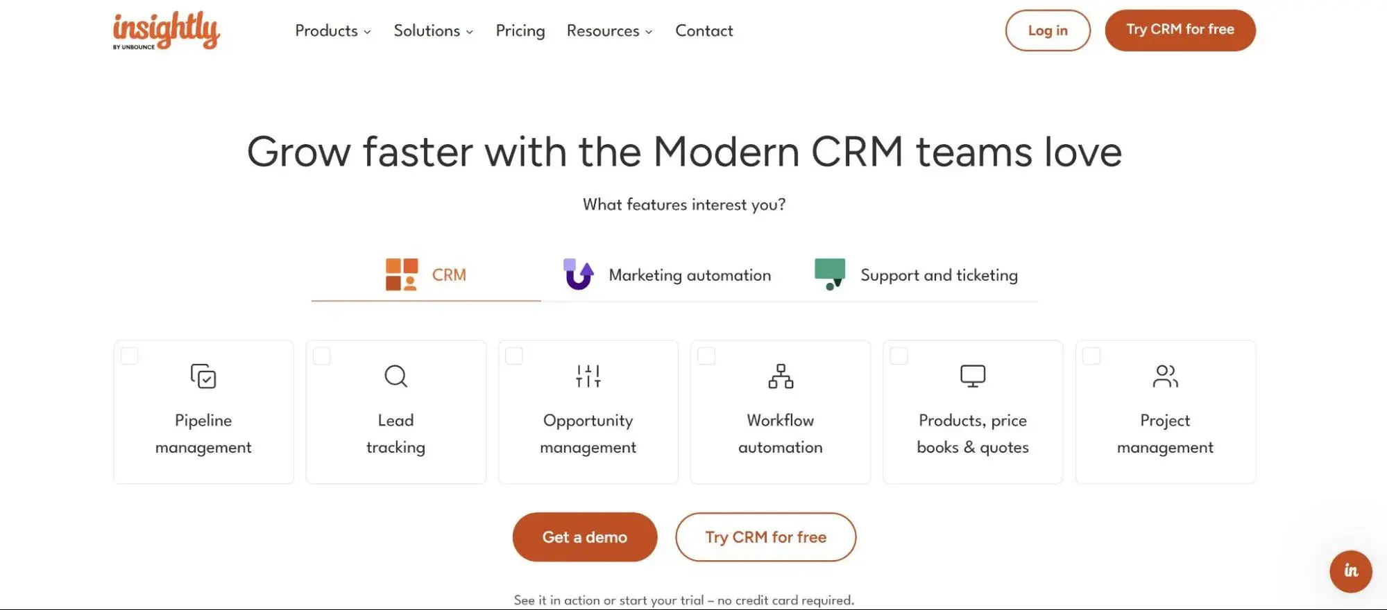 insightly; crms for business brokers