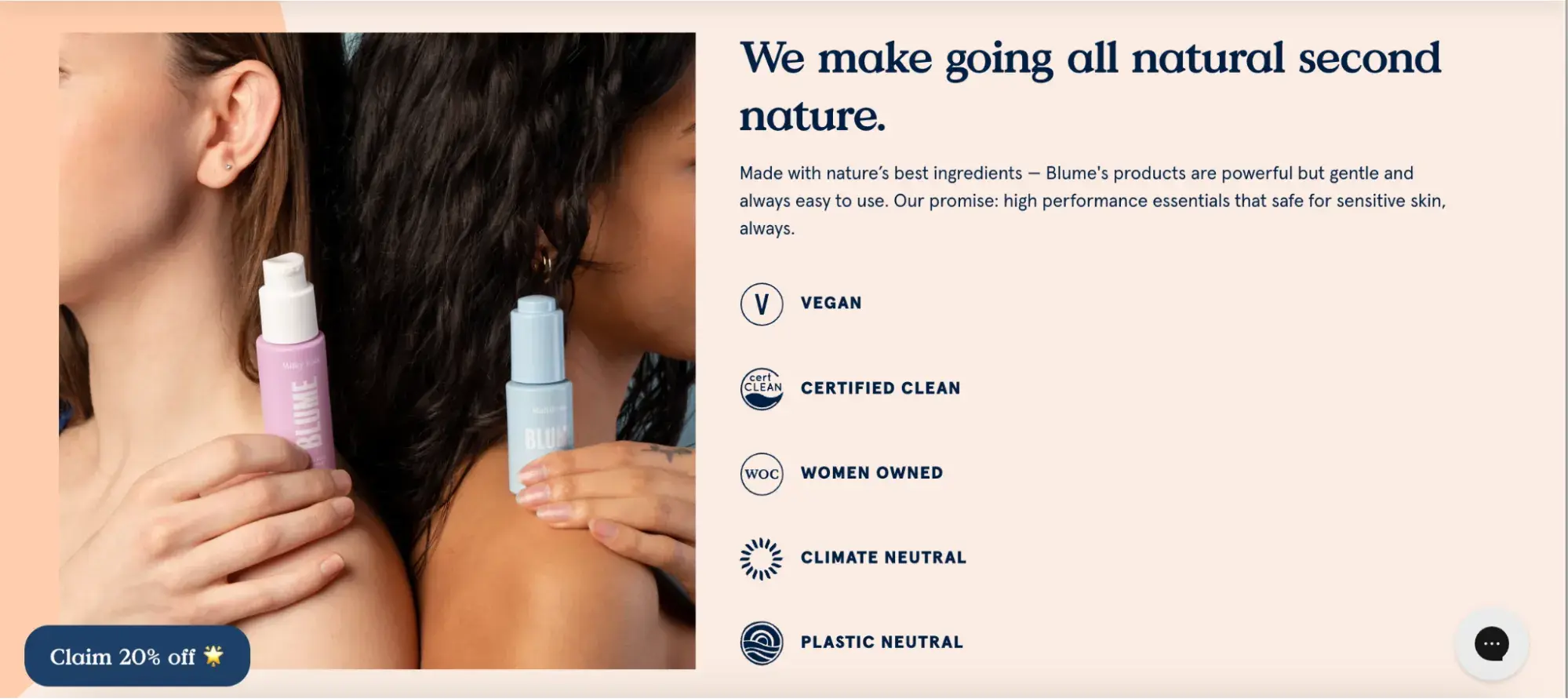 blume copywriting examples