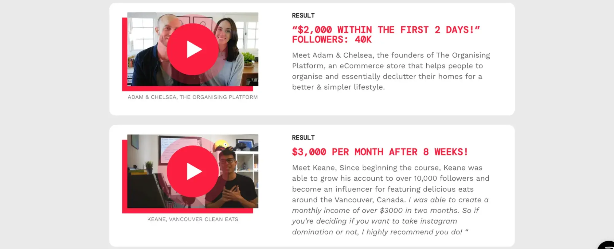 foundr+ copywriting examples