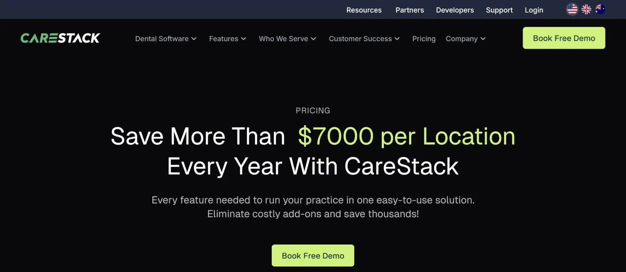 carestack; crms for dental businesses