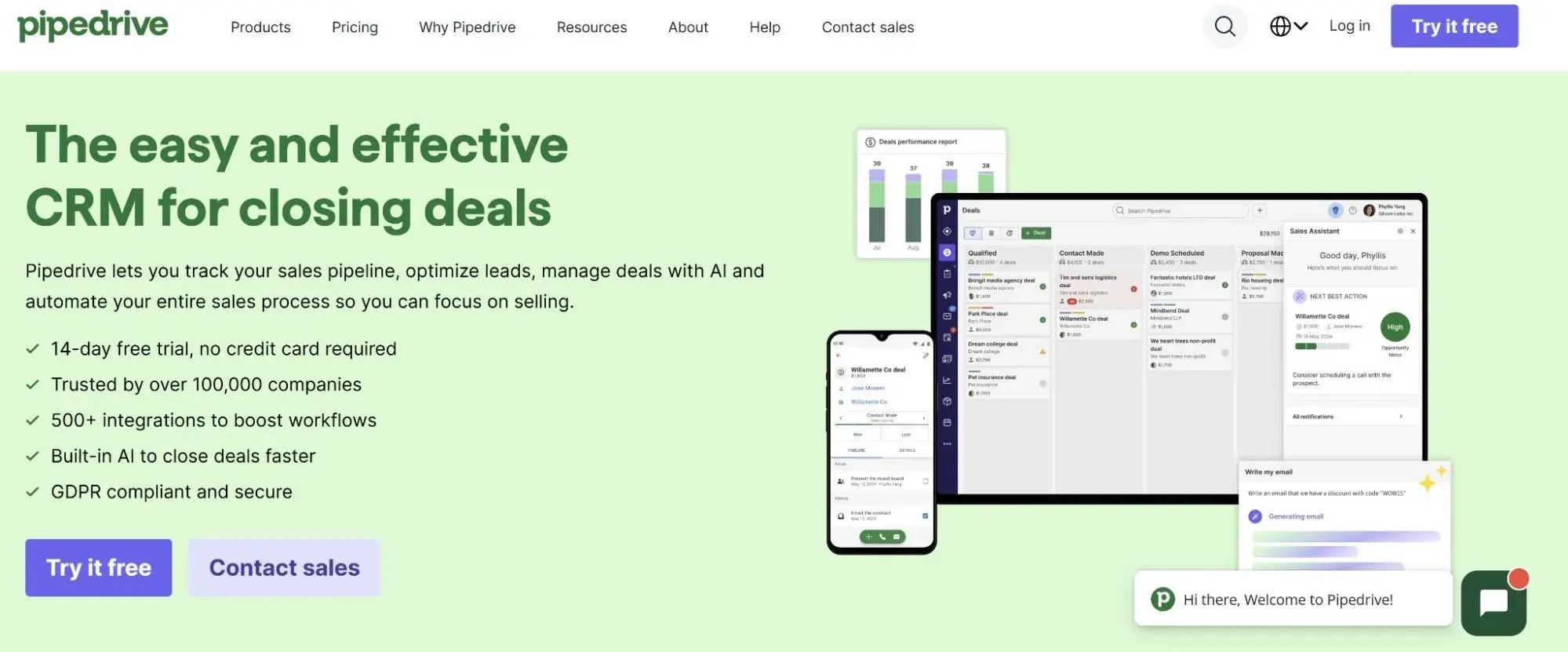 pipedrive; logistics crm