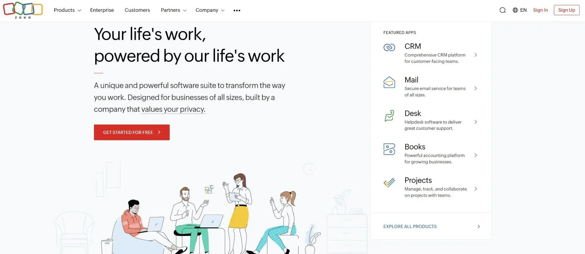 zoho crm; logistics crm