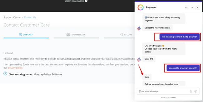 how ai-powered chatbots detect sentiment and escalate to human agents