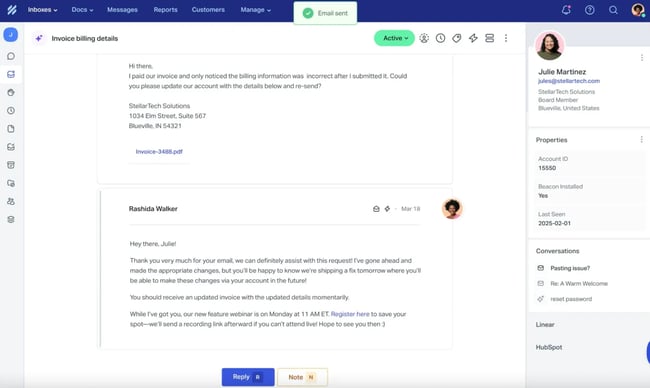 Help Scout, web-based customer service software