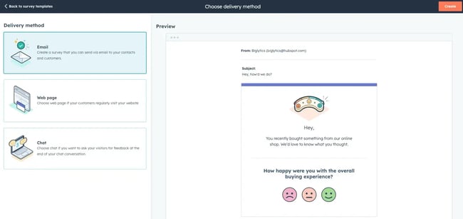 customer experience optimization, service survey