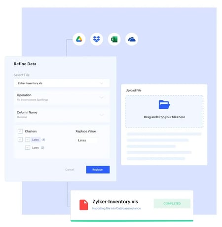customer portal SaaS tool - Zoho Creator