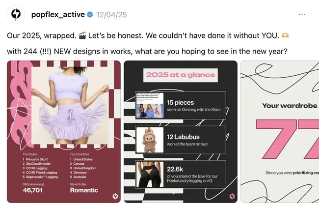 pop felx content amplification