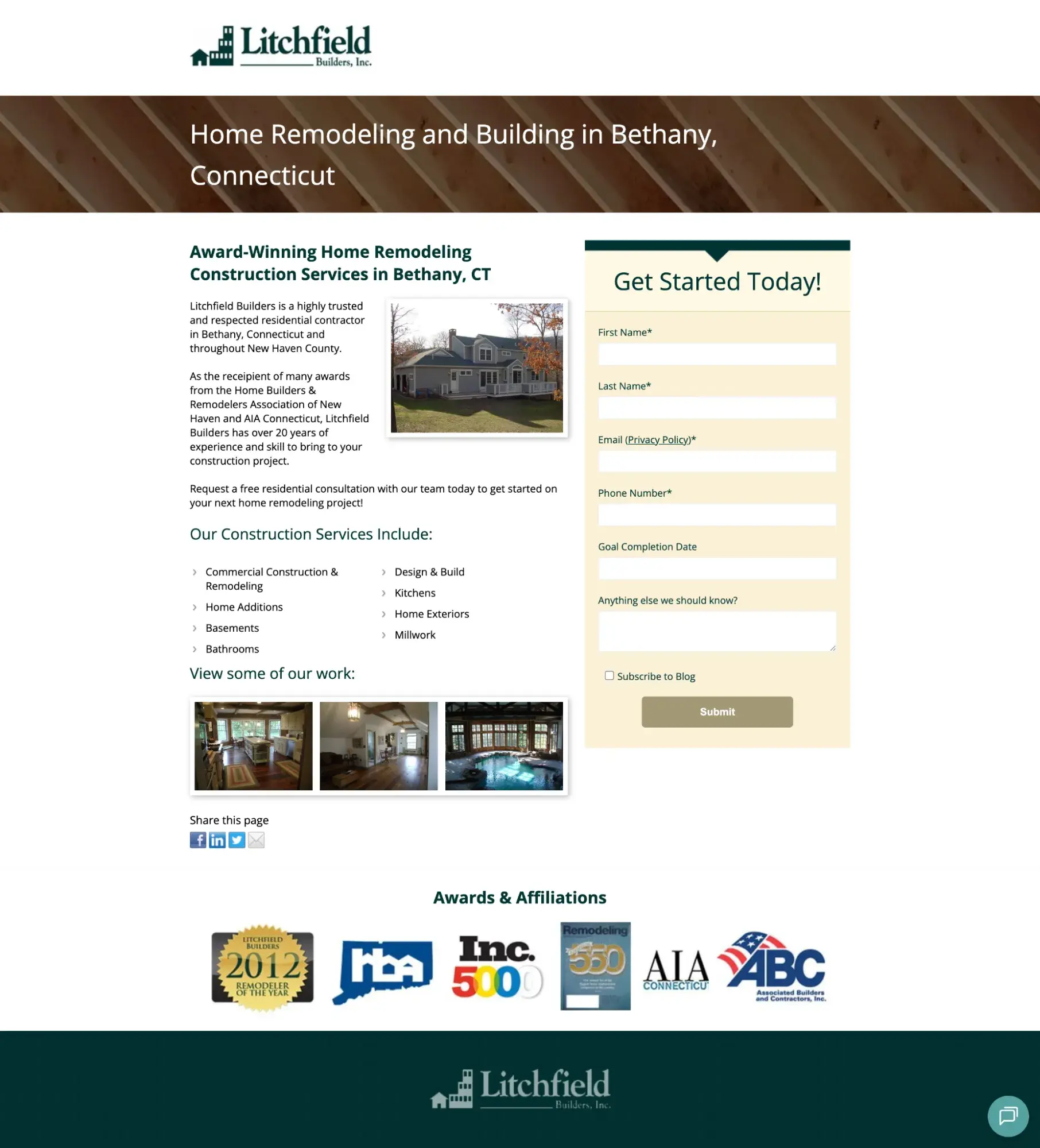 generative engine optimization for small business, location specific landing pages