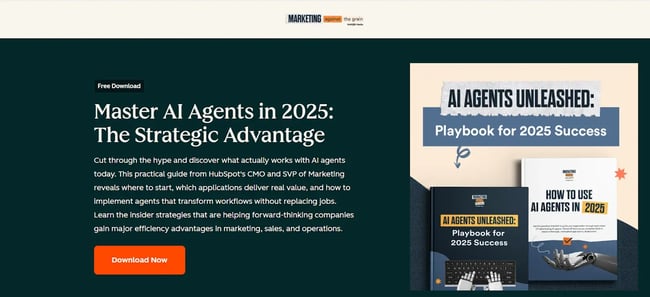 hubspot ai agents playbook, ai predictions rise of ai agents in marketing