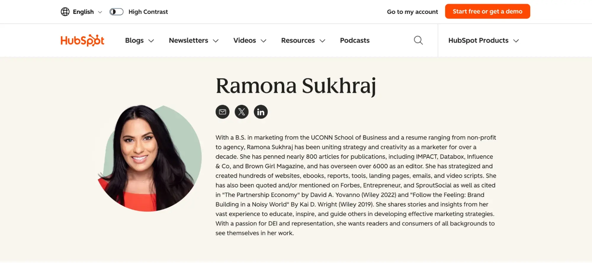 generative engine optimization best practices, showcase expertise with author bios, ramona sukhraj