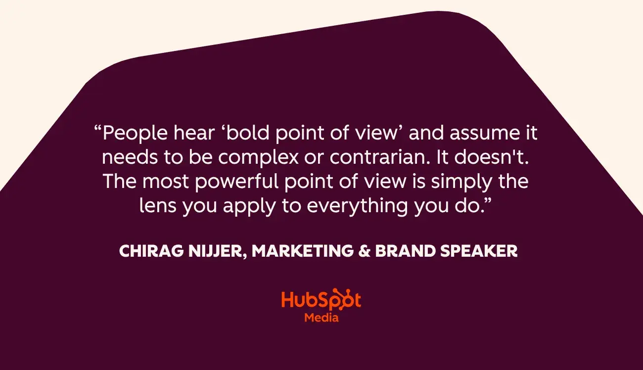 elevate your brand as a creator or entrepreneur from a minority background; chirag nijjer on developing your “bold” pov